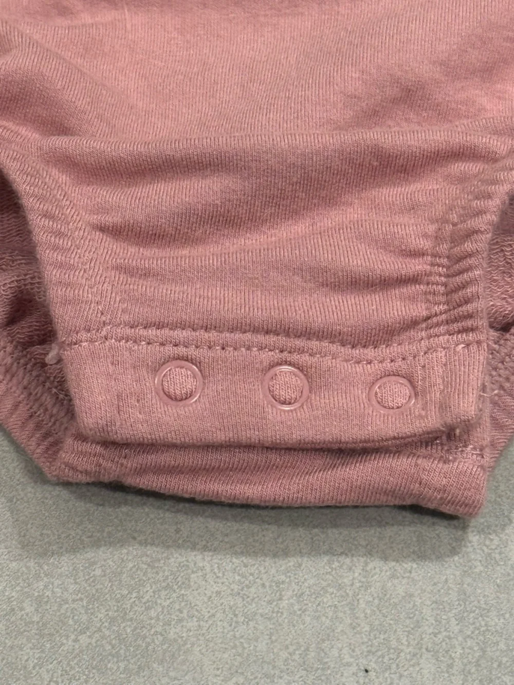 Cloud Island Baby Girls' Pink 'Love' Long-Sleeve sweatshirt bubble onsie